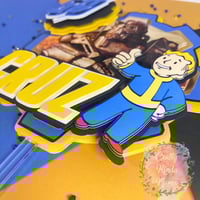 Image 3 of Fallout 76 Fallout 4 Gamer Inspired Custom Cake Topper Gamer