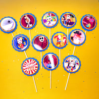 Image 3 of Circus Inspired Cupcake Toppers