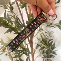 Image 3 of Handmade Cute Star Wars Wristlet Key Fob Keychain