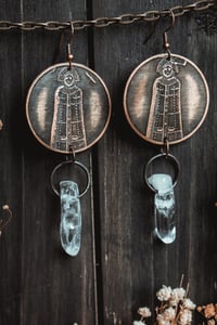 Image 4 of Iron maiden earrings