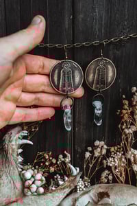 Image 5 of Iron maiden earrings