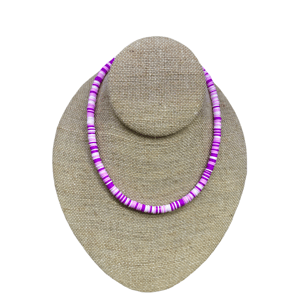 Image of Colorful Heishi Bead Necklace