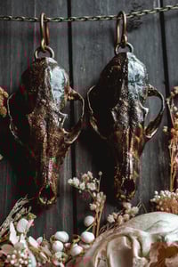 Image 6 of Fox skull ear hangers