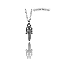 Image 1 of Chrome Hearts Double Dagger Pendant Sterling Silver