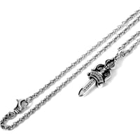 Image 4 of Chrome Hearts Double Dagger Pendant Sterling Silver