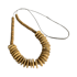 CocoLatte Disc Necklace - Blonde Image 2