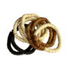  CocoLatte Bracelet Stack - Caramel / Ivory / Dark Brunette