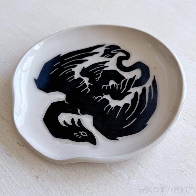 Four-Winged Wyvern Spoon Rest