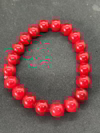 Image 2 of Red Jade Bracelet