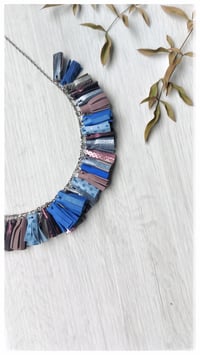 Image 4 of Collier artigianale in pelle AFRODITE COLLIER - "Mediterraneo"