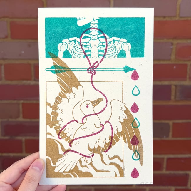 Rime of the Ancient Mariner (Riso Print)