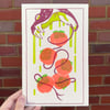 Persimmons Riso Print