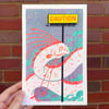 Oarfish Riso Print