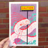Oarfish Riso Print