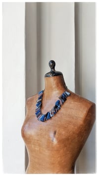 Image 10 of Collier artigianale in pelle AFRODITE COLLIER - "Mediterraneo"