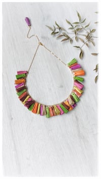 Image 2 of Collier artigianale in pelle AFRODITE COLLIER - "Positano"