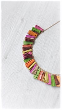 Image 3 of Collier artigianale in pelle AFRODITE COLLIER - "Positano"
