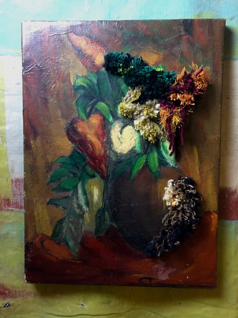 Image of altered perspective painting - fall 