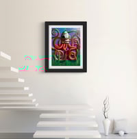 Image 5 of frenzy - 12x16" print