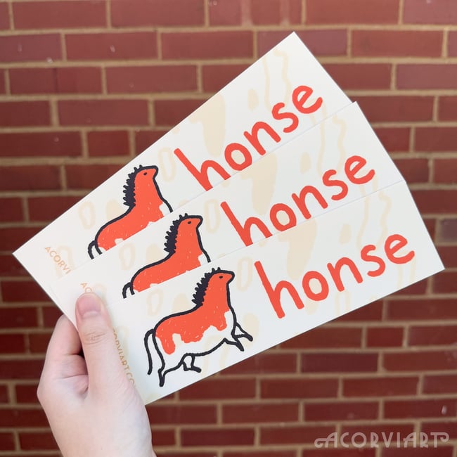 Lascaux Horse Bumper Stickers