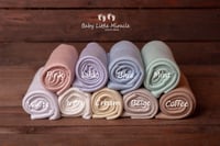 Image 4 of Ophelia backdrop fabric and wrap set natural