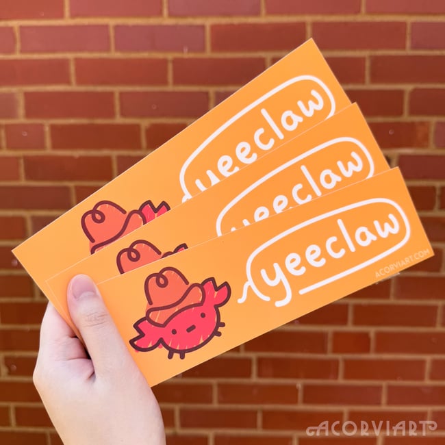 Yeeclaw Bumper Sticker