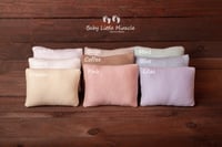 Image 5 of Ophelia backdrop fabric and wrap set pastel