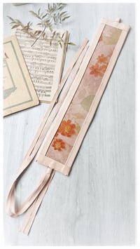 Image 1 of Cintura artigianale in pelle stampata al naturale OBI FLORA - Assolo 56/2025 - "Estasi" 