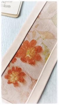 Image 10 of Cintura artigianale in pelle stampata al naturale OBI FLORA - Assolo 56/2025 - "Estasi" 