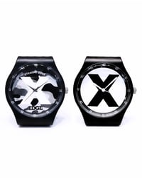 Straight Edge Camo & X Watch