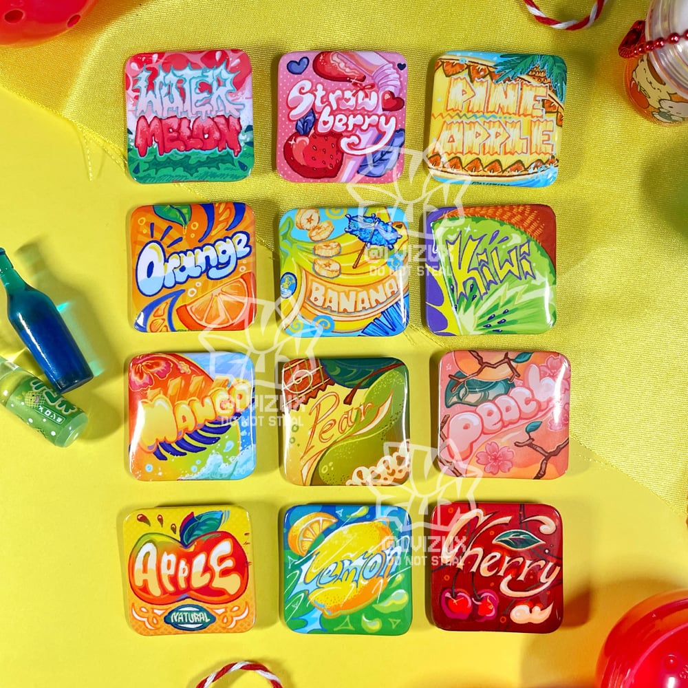 what's your flavor? square pin gacha