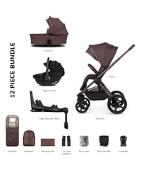Image 8 of Venicci Upline 2 se- Burgundy Travel System- Save £282.00 now