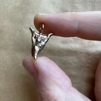 Image 2 of Krampus/demon mask in silver or bronze