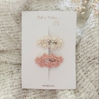 Mini Daisies snap clip