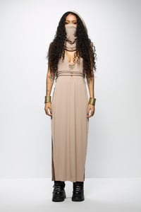 Image 3 of Arakis Long Dress - Taupe