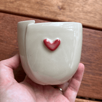 Image 1 of SECONDS SALE - Heart Cup