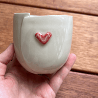 Image 1 of SECONDS SALE - 'Mum' Heart Cup B