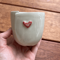 Image 1 of SECONDS SALE - 'Mum' Heart Cup C