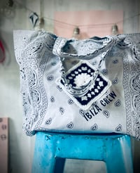 Image 2 of Bandana Tote ⛧° VILLAGE PUNK ⛧°IBIZA ⛧° FESTIVALVIBE ⛧°
