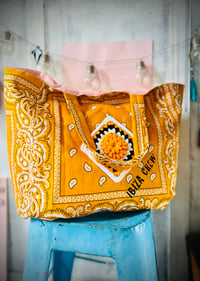 Image 5 of Bandana Tote ⛧° VILLAGE PUNK ⛧°IBIZA ⛧° FESTIVALVIBE ⛧°