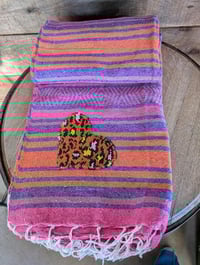 Image 3 of hellosunset applique yoga blanket COLOR Options