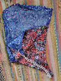 Image 3 of Royal Floral Sequin Festi Hood Festival Wear