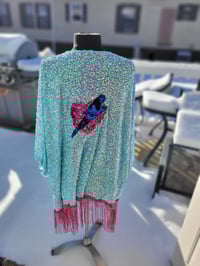 Image 5 of Adding sequin fringe