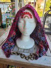 Image 5 of Royal Floral Sequin Festi Hood Festival Wear