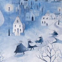 Image 3 of Print 'Blue Landscape' 青い風景 限定プリント