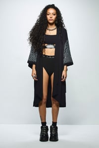 Image 2 of Cattana Kimono - Sayagata Grey