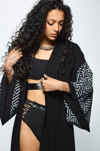 Image 1 of Cattana Kimono - Sayagata Grey