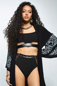 Image 2 of Cattana Kimono - Calli Grey