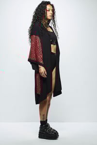 Image 1 of Cattana Kimono - Sayagata Red