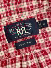 Image 10 of RRL RED DOBBY CHECKS WORK-SHIRT